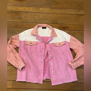 Small Vici multicolored denim jacket